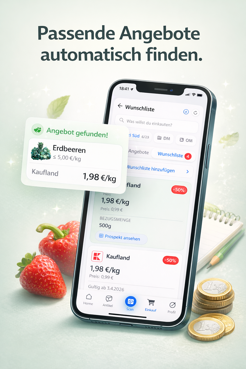 HRP matching wishlist products to real retail offers automatically